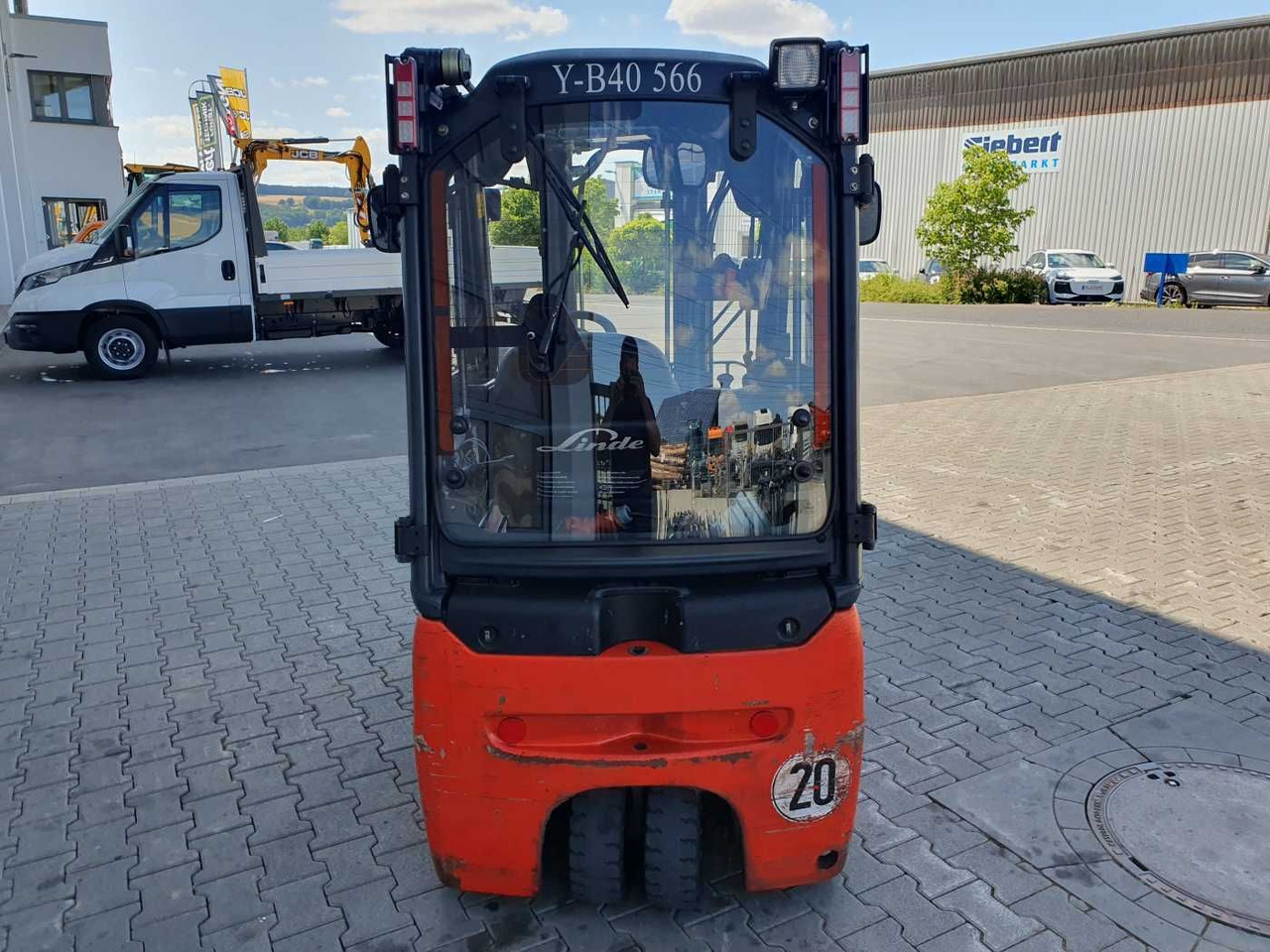Linde E14 - 01 / Triplex: 4.00m! / SS / nur 3.405h! - Carrello elevatore elettrico: foto 5 Linde E14 - 01 / Triplex: 4.00m! / SS / nur 3.405h! - Carrello elevatore elettrico: foto 5