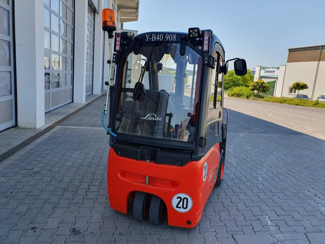 Linde E14 - 01 / Triplex: 4.10m! / SS / nur 1.003h! - Carrello elevatore elettrico: foto 4 Linde E14 - 01 / Triplex: 4.10m! / SS / nur 1.003h! - Carrello elevatore elettrico: foto 4