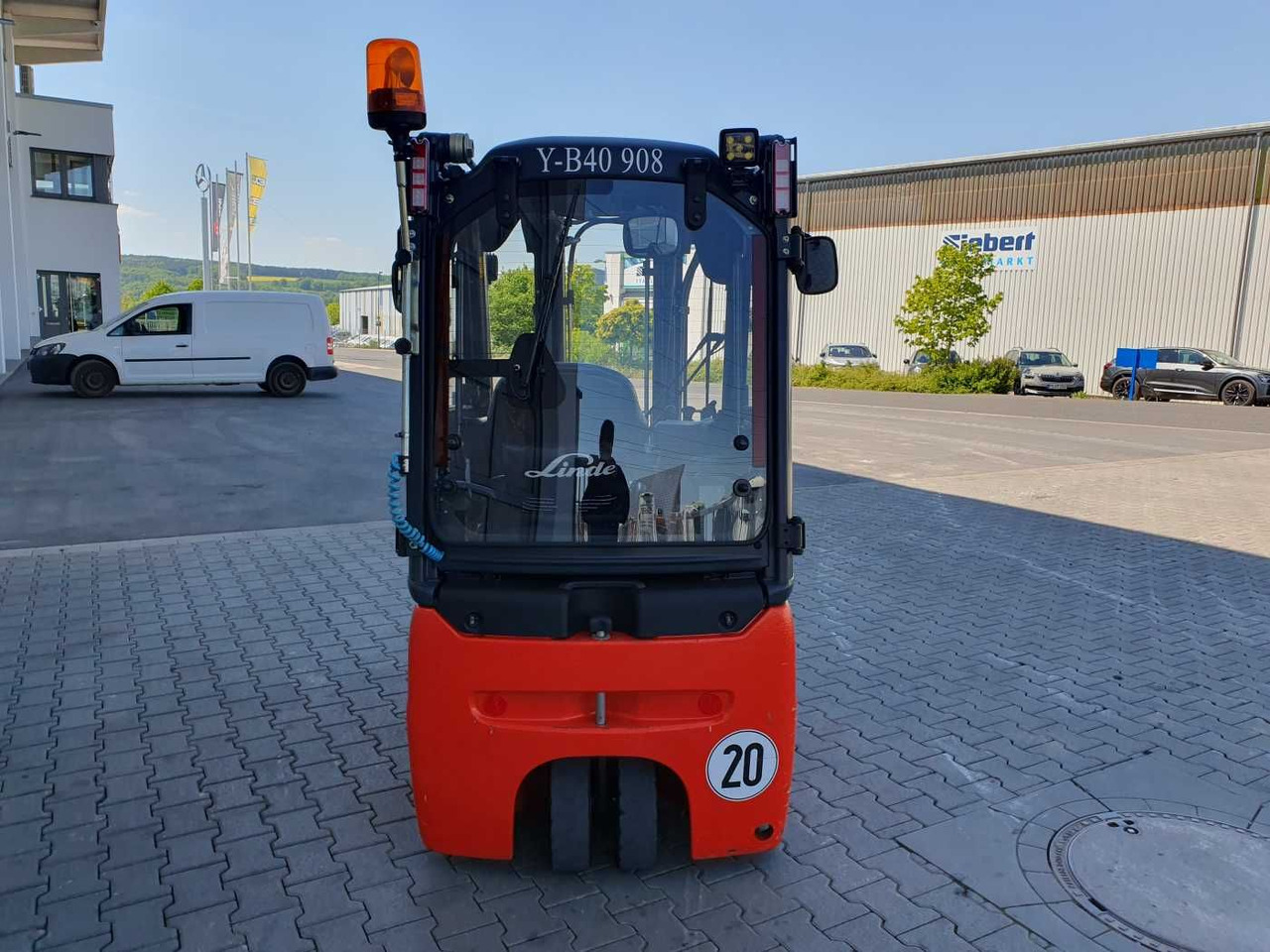 Linde E14 - 01 / Triplex: 4.10m! / SS / nur 1.003h! - Carrello elevatore elettrico: foto 5 Linde E14 - 01 / Triplex: 4.10m! / SS / nur 1.003h! - Carrello elevatore elettrico: foto 5