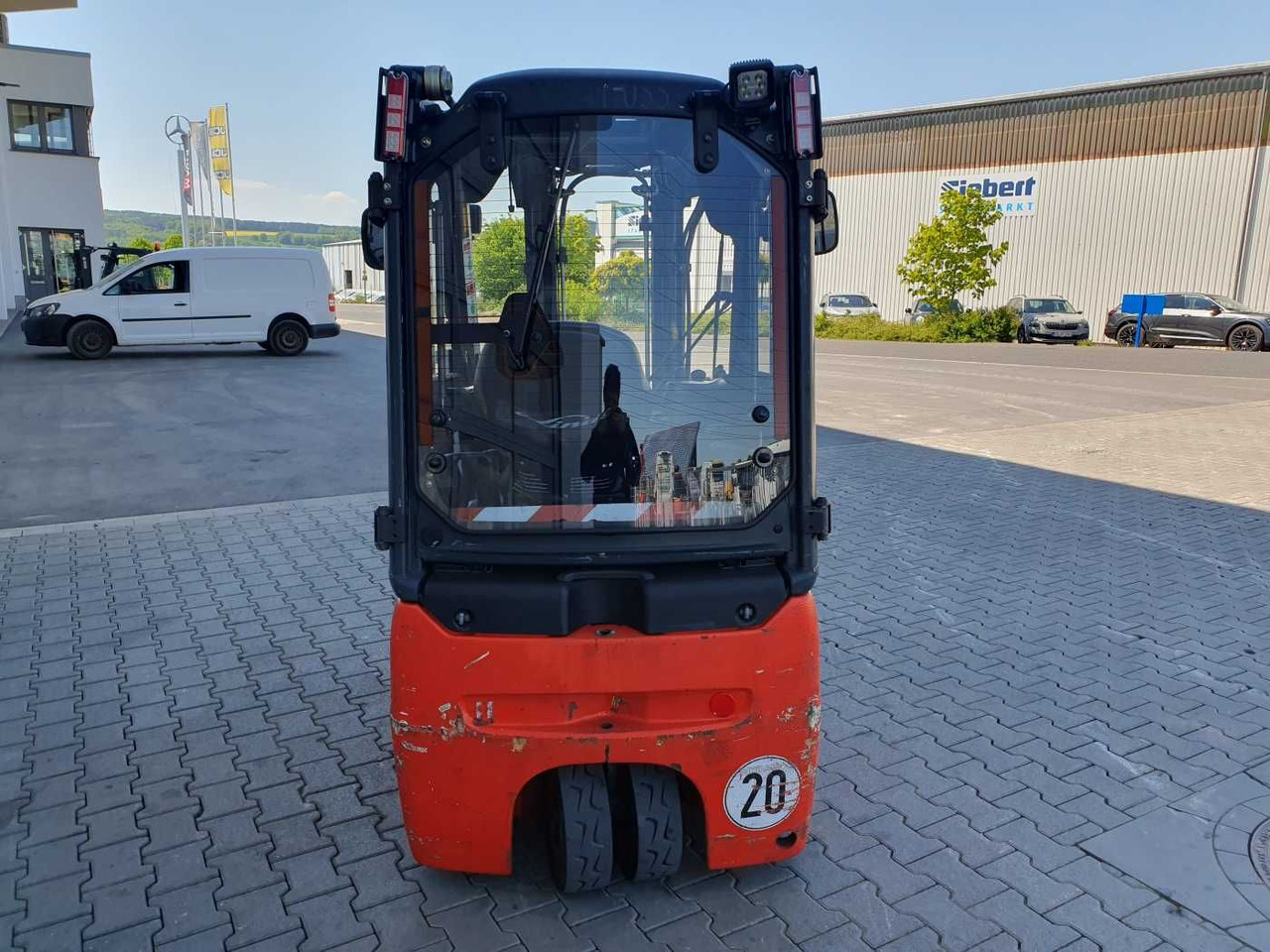 Linde E14 - 01 / Triplex: 4.10m! / SS / nur 2.899h! - Carrello elevatore elettrico: foto 5 Linde E14 - 01 / Triplex: 4.10m! / SS / nur 2.899h! - Carrello elevatore elettrico: foto 5