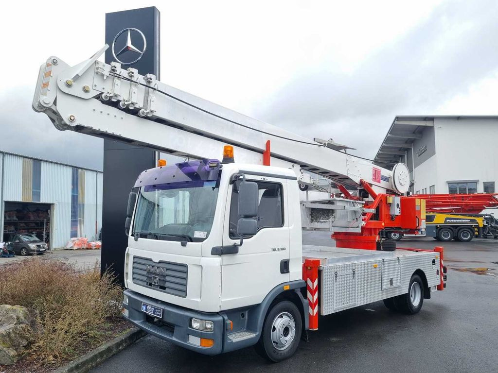 MAN TGL 8.180 4x2 Dachdecker-Kran Klaas K26/34TS - Camion con gru: foto 1 MAN TGL 8.180 4x2 Dachdecker-Kran Klaas K26/34TS - Camion con gru: foto 1