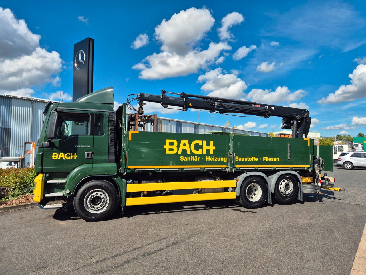 MAN TGS 26.420 6x2-4 LL Hiab 177K PRO 2 Stück - Camion con gru: foto 4 MAN TGS 26.420 6x2-4 LL Hiab 177K PRO 2 Stück - Camion con gru: foto 4