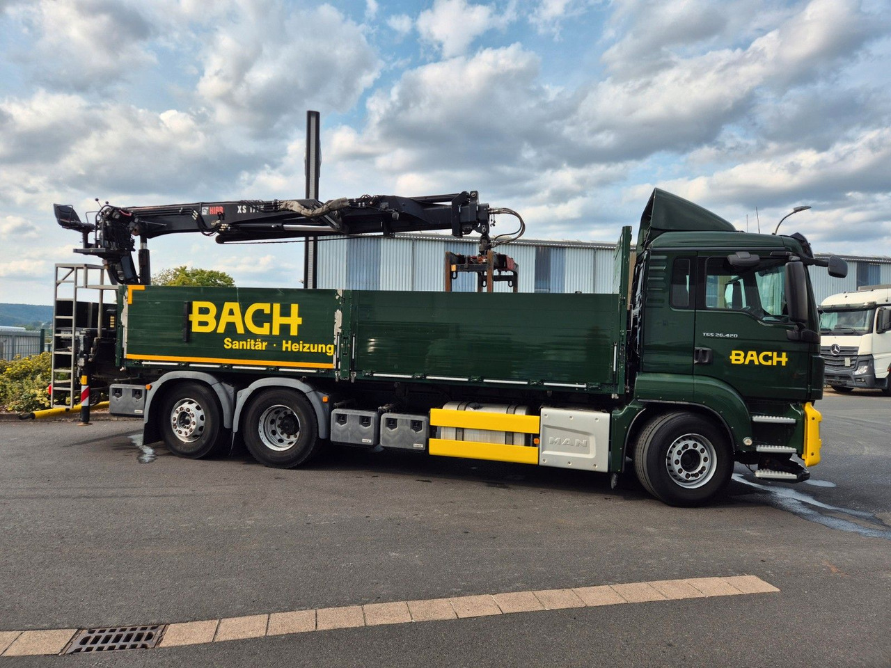 MAN TGS 26.420 6x2-4 LL Hiab 177K PRO 2 Stück - Camion con gru: foto 5 MAN TGS 26.420 6x2-4 LL Hiab 177K PRO 2 Stück - Camion con gru: foto 5