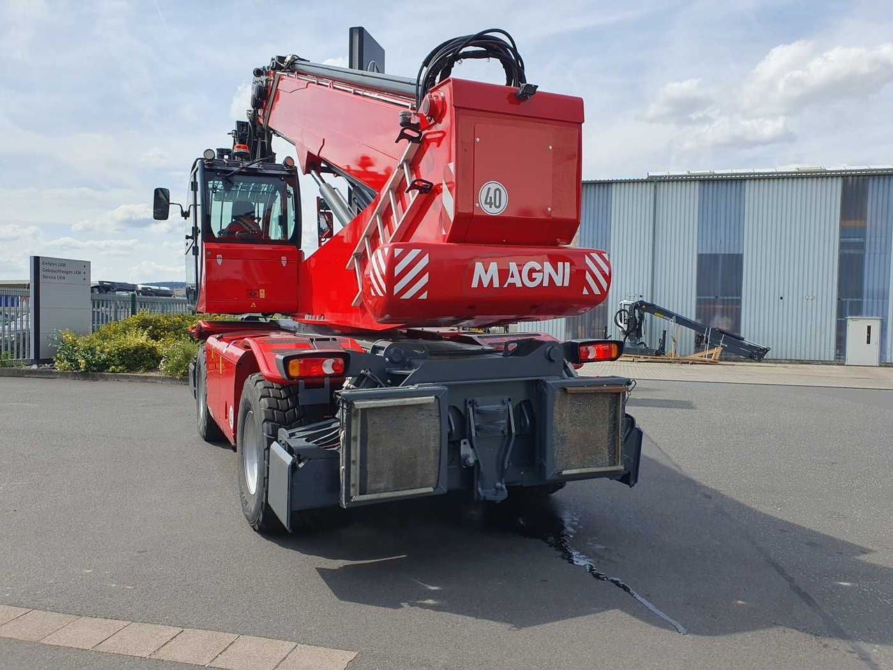 Magni RTH 5.35 SH / Fällkran / nur 2.034h - Pala gommata: foto 4 Magni RTH 5.35 SH / Fällkran / nur 2.034h - Pala gommata: foto 4