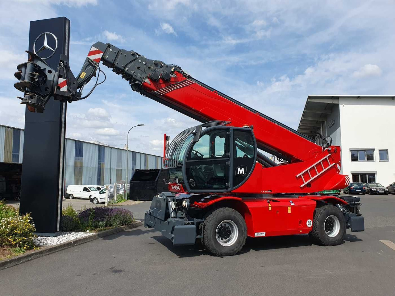 Magni RTH 5.35 SH / Fällkran / nur 2.034h - Pala gommata: foto 1 Magni RTH 5.35 SH / Fällkran / nur 2.034h - Pala gommata: foto 1