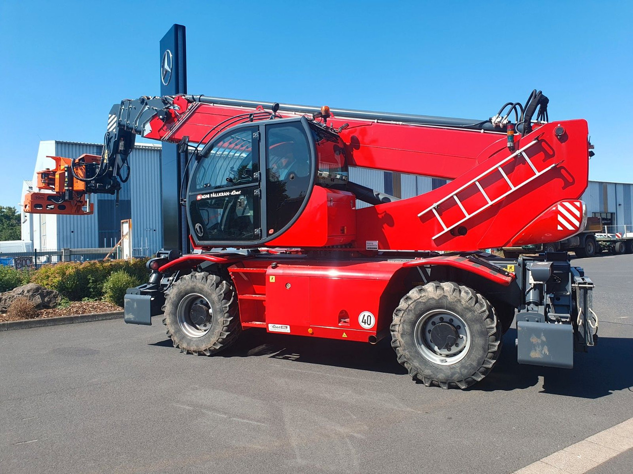 Magni RTH 6.30 SH / Fällkran / nur 1.340h / 2021 - Pala gommata: foto 3 Magni RTH 6.30 SH / Fällkran / nur 1.340h / 2021 - Pala gommata: foto 3