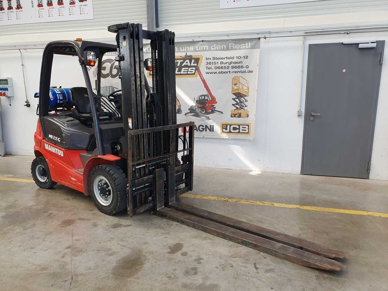 Carrello elevatore a gas Manitou MI 25 G / Triplex: 4.70m / nur 1.976h! / SS: foto 6