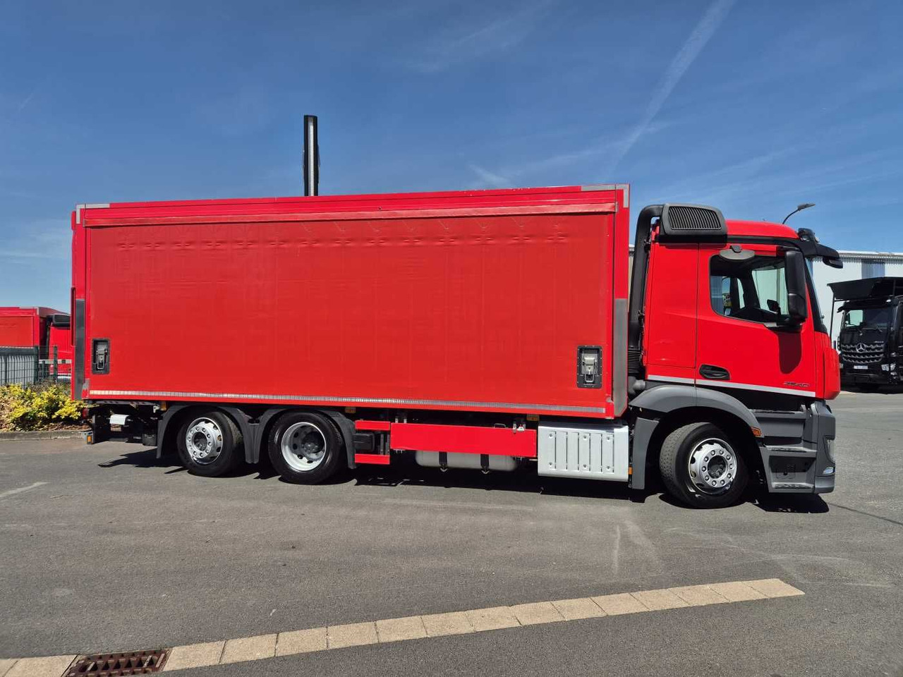 Mercedes-Benz Antos 2540 LnR 6x2 LBW Schiebeplanen AHK - Autocarro trasporto di bevande: foto 5 Mercedes-Benz Antos 2540 LnR 6x2 LBW Schiebeplanen AHK - Autocarro trasporto di bevande: foto 5