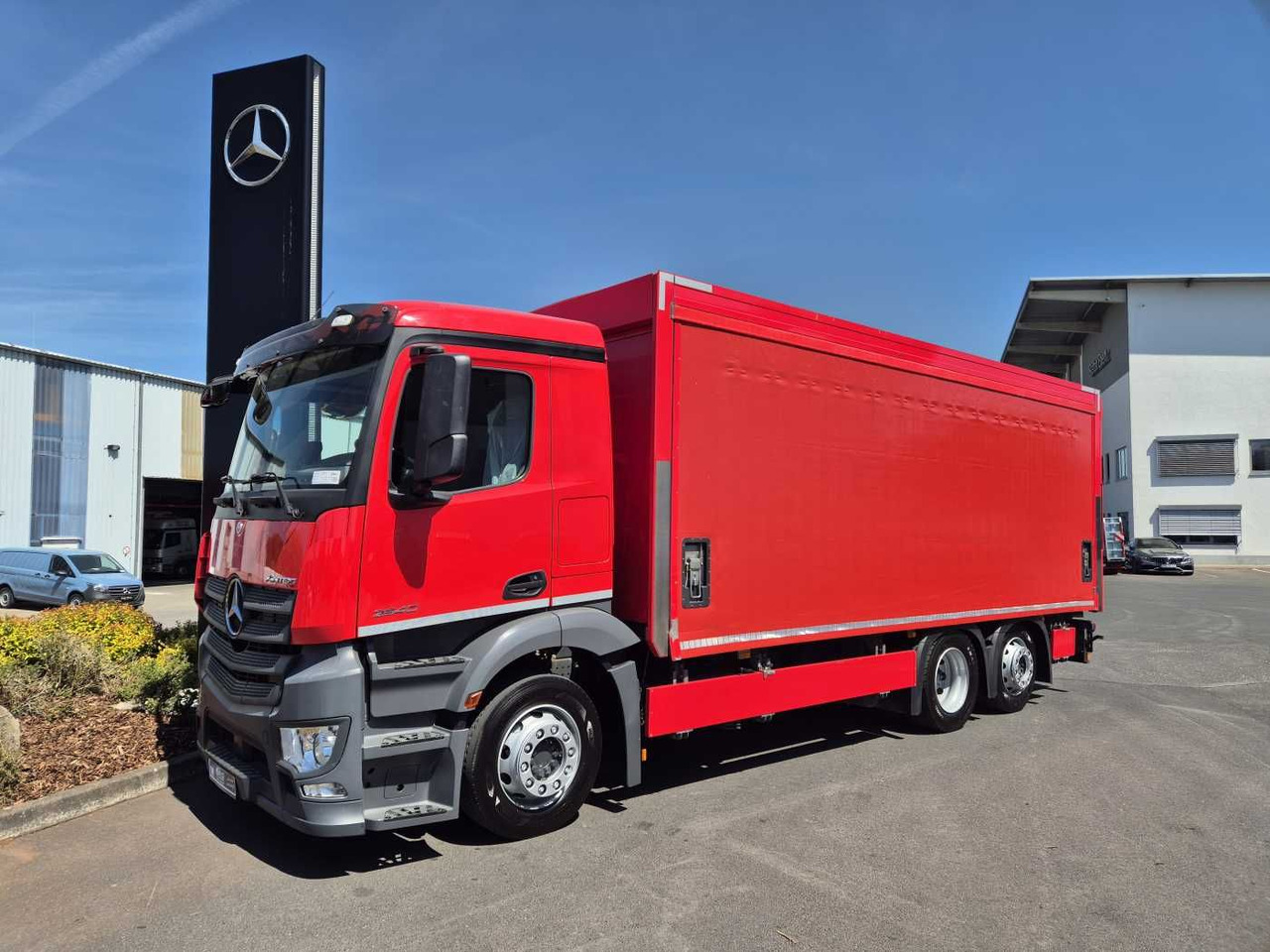 Mercedes-Benz Antos 2540 LnR 6x2 LBW Schiebeplanen AHK - Autocarro trasporto di bevande: foto 2 Mercedes-Benz Antos 2540 LnR 6x2 LBW Schiebeplanen AHK - Autocarro trasporto di bevande: foto 2