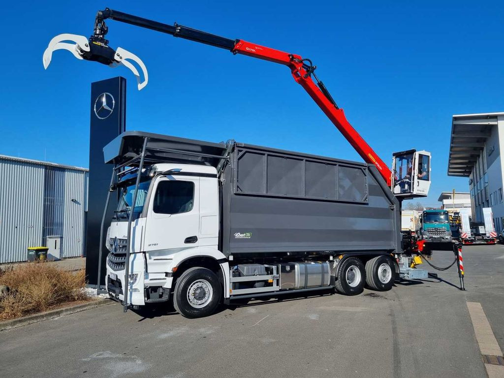 Mercedes-Benz Arocs 2751L HAD + Q170L (11,5m!) -EBERT-Fäll-LKW Mercedes-Benz Arocs 2751L HAD + Q170L (11,5m) -EBERT-Forst-LKW - Camion trasporto legname, Camion con gru: foto 1 Mercedes-Benz Arocs 2751L HAD + Q170L (11,5m!) -EBERT-Fäll-LKW Mercedes-Benz Arocs 2751L HAD + Q170L (11,5m) -EBERT-Forst-LKW - Camion trasporto legname, Camion con gru: foto 1