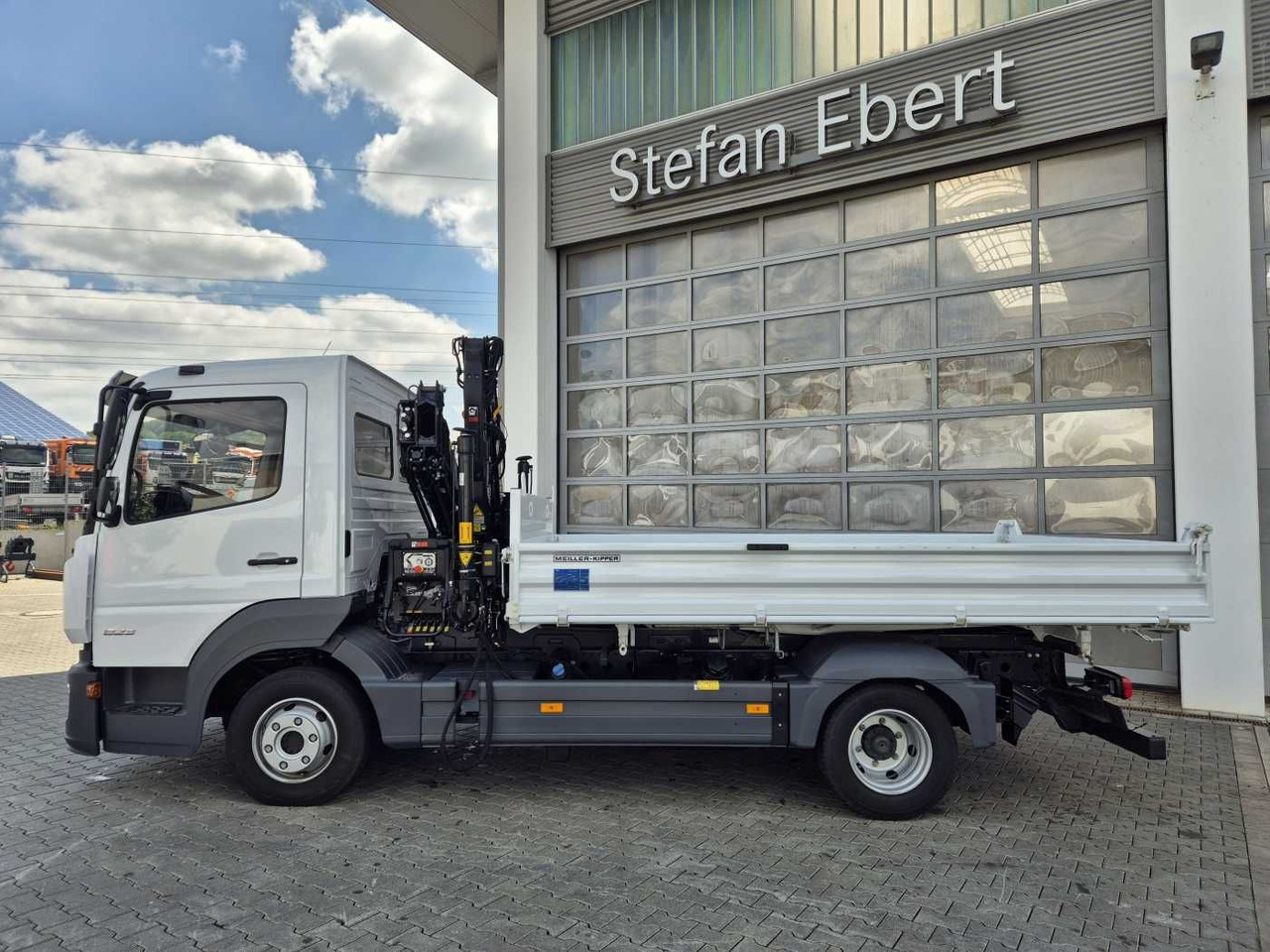 Mercedes-Benz Atego 823 KK Kipper+Kran+Funk+Greifersteuerung - Furgone ribaltabile: foto 4 Mercedes-Benz Atego 823 KK Kipper+Kran+Funk+Greifersteuerung - Furgone ribaltabile: foto 4