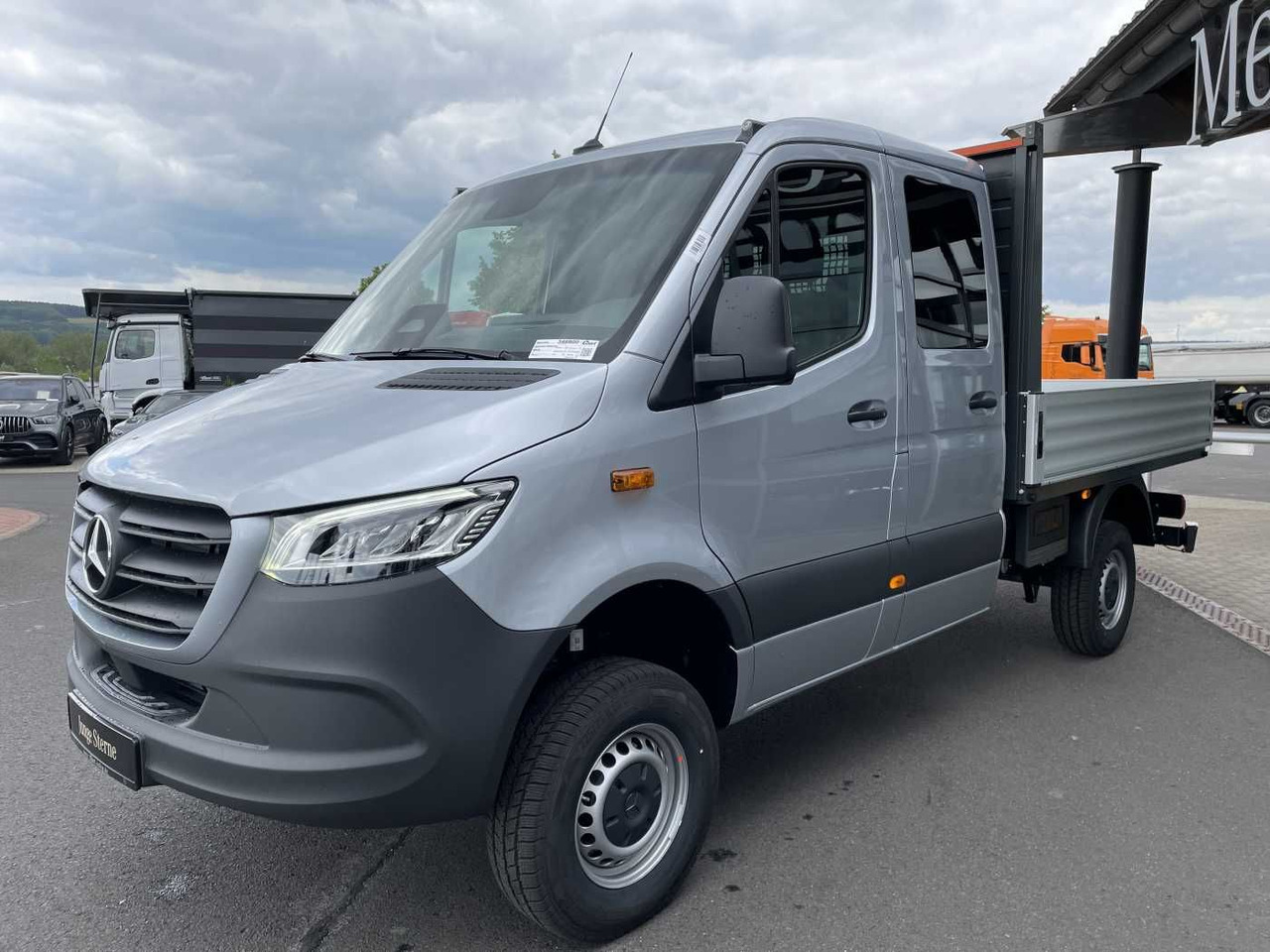 Mercedes-Benz Sprinter 319 CDI 4x4 DoKa Klima Stdheiz AHK LED - Furgone con cassone fisso: foto 3 Mercedes-Benz Sprinter 319 CDI 4x4 DoKa Klima Stdheiz AHK LED - Furgone con cassone fisso: foto 3