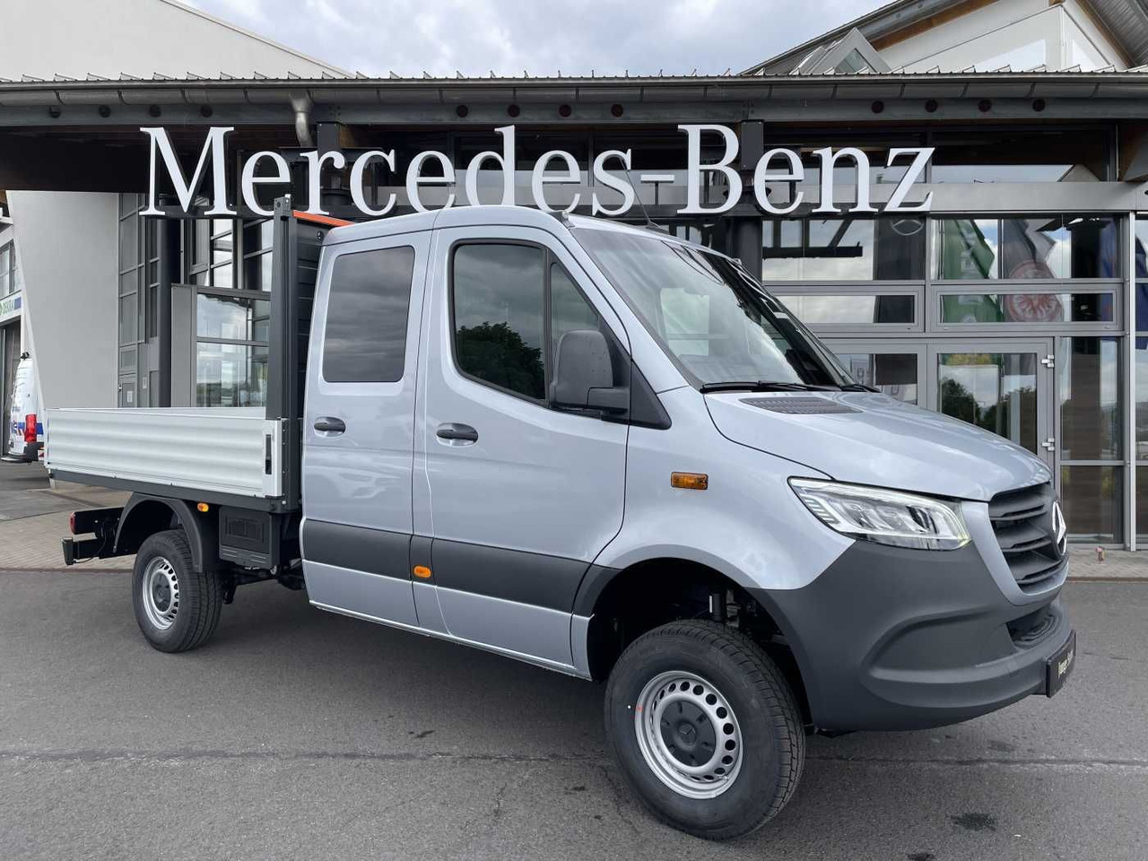 Mercedes-Benz Sprinter 319 CDI 4x4 DoKa Klima Stdheiz AHK LED - Furgone centinato: foto 1 Mercedes-Benz Sprinter 319 CDI 4x4 DoKa Klima Stdheiz AHK LED - Furgone centinato: foto 1