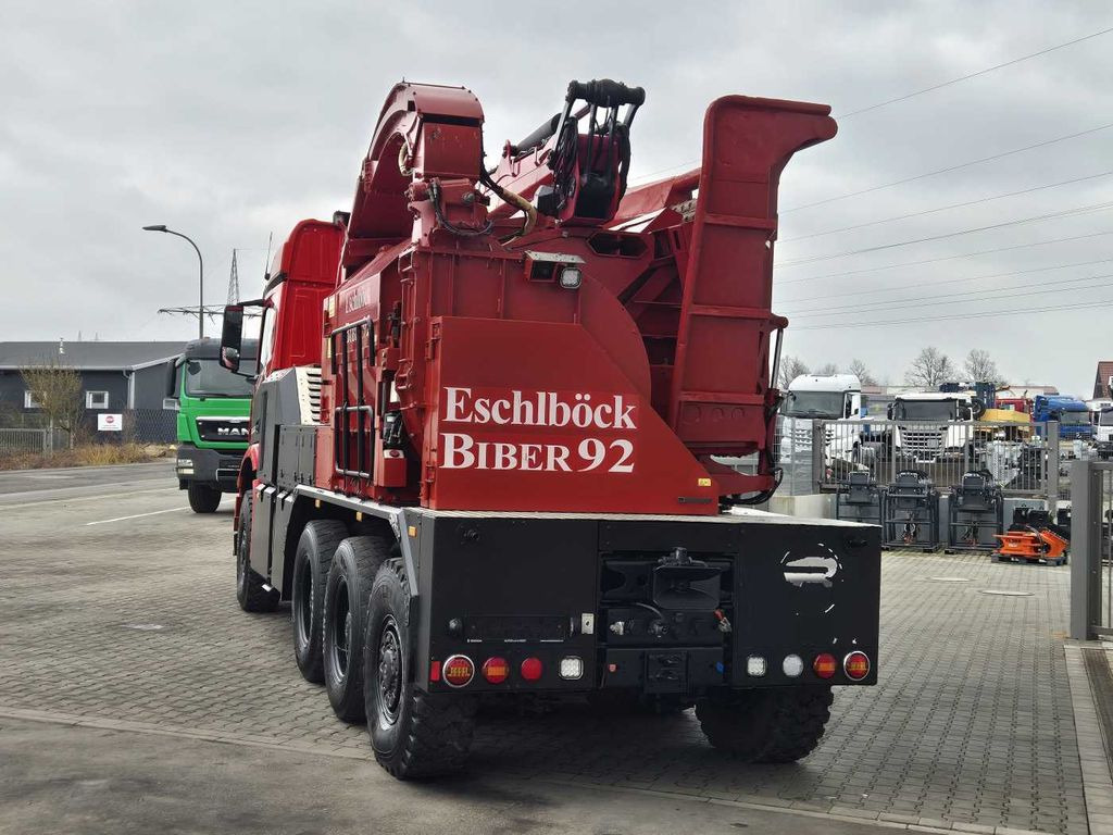 Mercedes-Benz TUROX 8x8 Eschlböck Biber 92 Holzhacker / 1.512h - Camion trasporto legname: foto 4 Mercedes-Benz TUROX 8x8 Eschlböck Biber 92 Holzhacker / 1.512h - Camion trasporto legname: foto 4