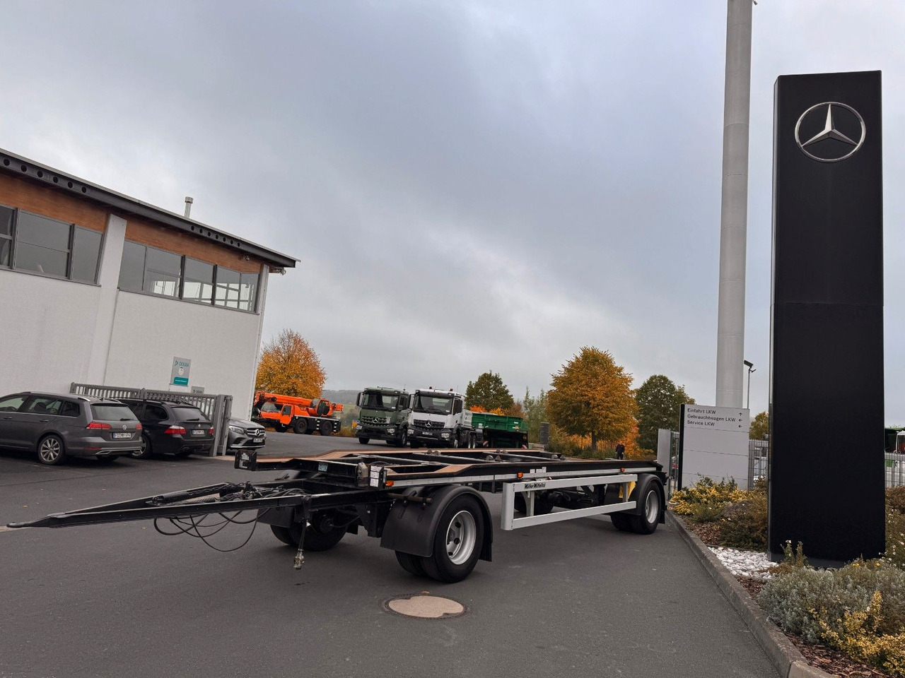 Müller-Mitteltal RA-T 18,0 Containerfahrgestell - Rimorchio telaio: foto 2 Müller-Mitteltal RA-T 18,0 Containerfahrgestell - Rimorchio telaio: foto 2