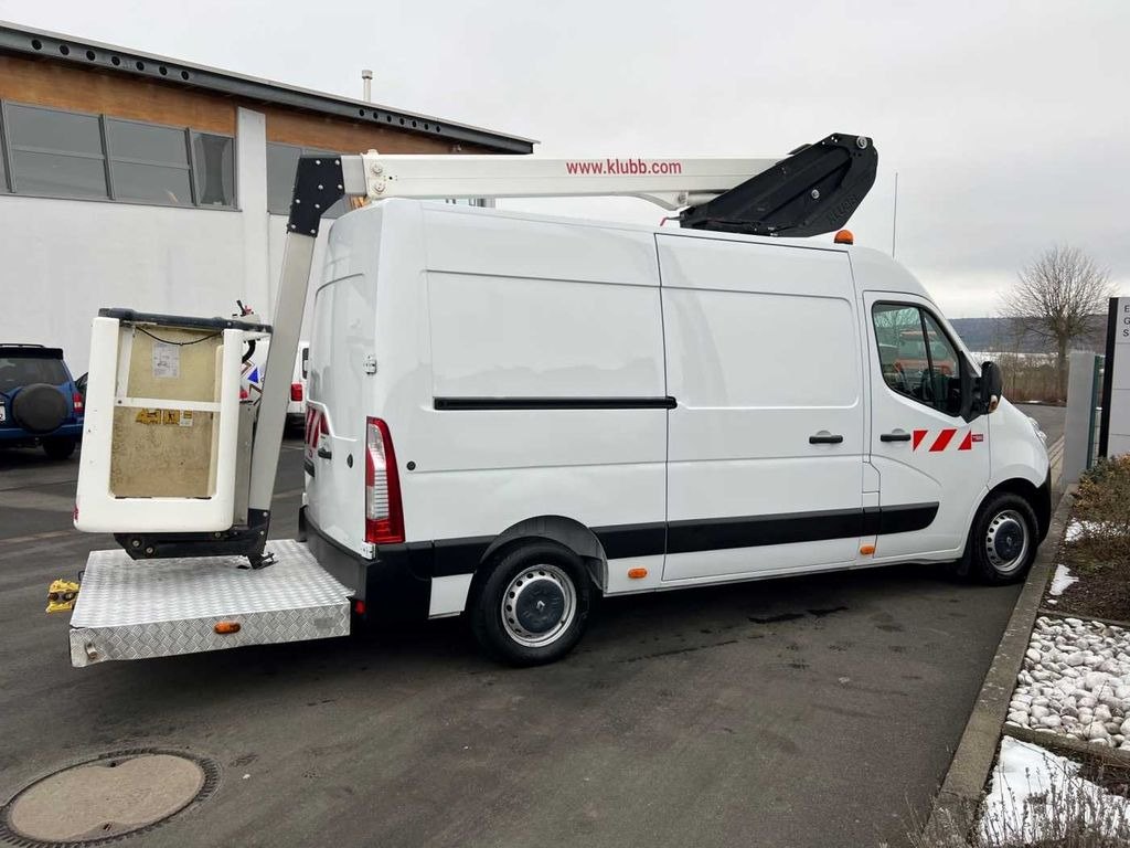 Piattaforma autocarrata, Furgone Renault Master 2.3 dCi / KLUBB K32, 12,5m: foto 8