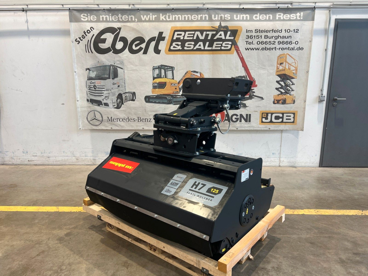 Seppi M. H7 125 Schlegelmulcher / NEU / lagernd - Trincia a martelli: foto 1 Seppi M. H7 125 Schlegelmulcher / NEU / lagernd - Trincia a martelli: foto 1