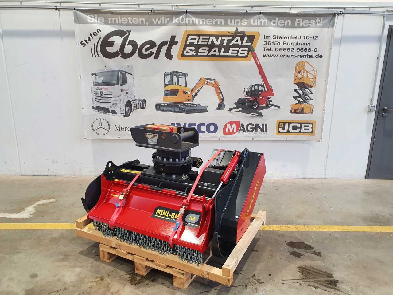 Seppi MINI-BMS 105 Forstmulcher Drehmotor MS08 - Trinciatrice forestale: foto 1 Seppi MINI-BMS 105 Forstmulcher Drehmotor MS08 - Trinciatrice forestale: foto 1
