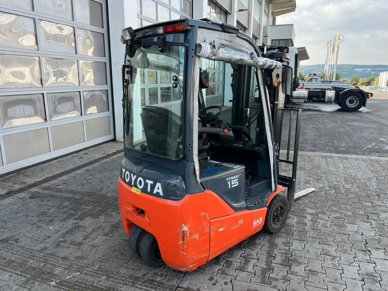 Toyota 8FBET15 / Triplex: 4.30m / nur 1.187h! / SS - Carrello elevatore elettrico: foto 4 Toyota 8FBET15 / Triplex: 4.30m / nur 1.187h! / SS - Carrello elevatore elettrico: foto 4