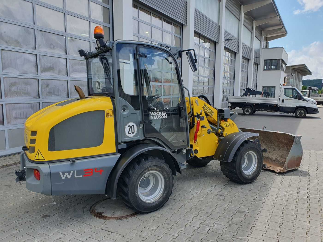 Wacker WL34 (RL40) / Schaufel + Gabel / nur 743h / 62PS - Pala gommata: foto 4 Wacker WL34 (RL40) / Schaufel + Gabel / nur 743h / 62PS - Pala gommata: foto 4