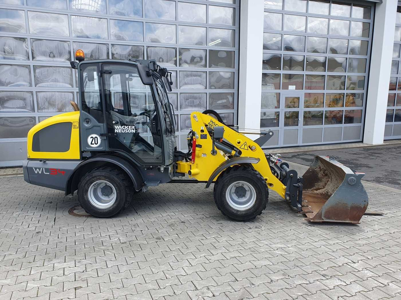 Wacker WL34 (RL40) / Schaufel + Gabel / nur 743h / 62PS - Pala gommata: foto 3 Wacker WL34 (RL40) / Schaufel + Gabel / nur 743h / 62PS - Pala gommata: foto 3