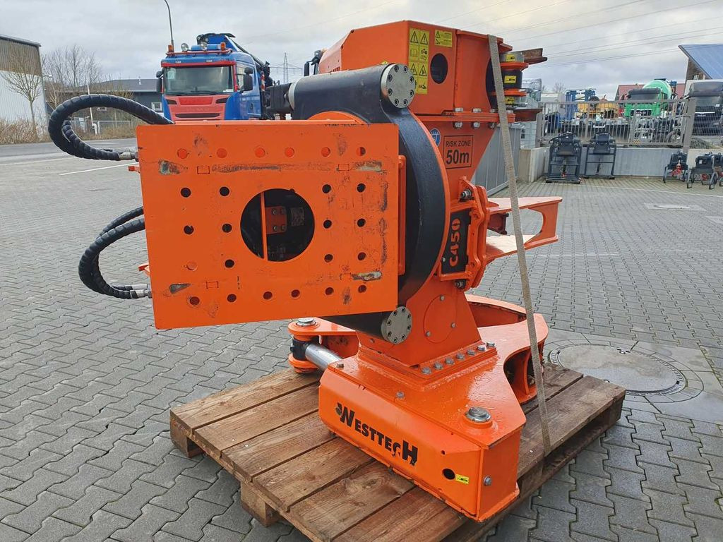 Testa di abbattimento Westtech Woodcracker C450 Sammler Power Tiltator: foto 8