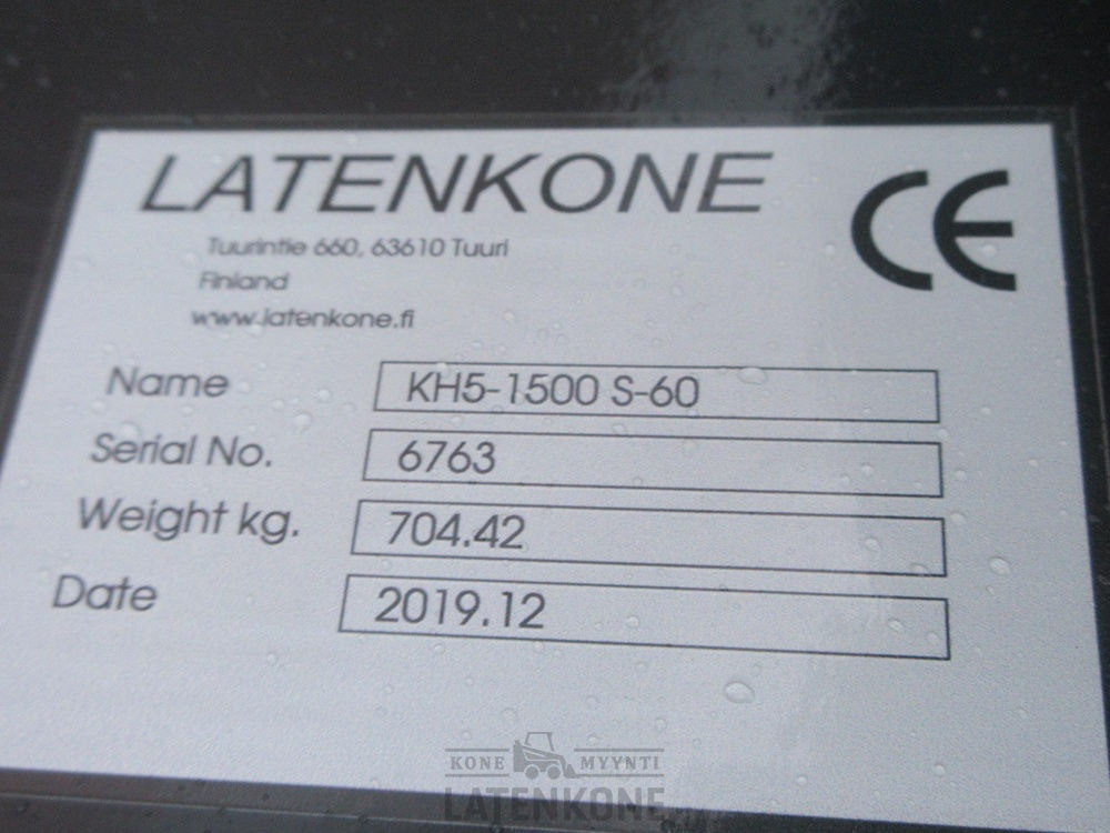 Benna per Macchina da cantiere Laten Kantohara 1500mm 5-piikkinen S60 PG: foto 10