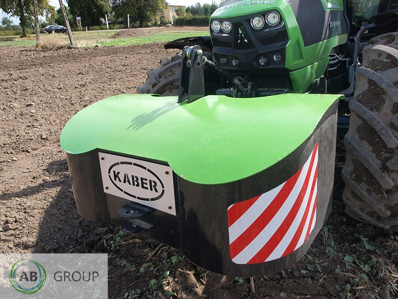 Kaber universal counterweight type G - 300 kg - Contrappeso per Macchina agricola: foto 2 Kaber universal counterweight type G - 300 kg - Contrappeso per Macchina agricola: foto 2