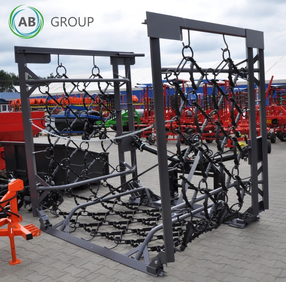 Metal-Technik heavy field drag 6 m - Erpice a catena: foto 1 Metal-Technik heavy field drag 6 m - Erpice a catena: foto 1