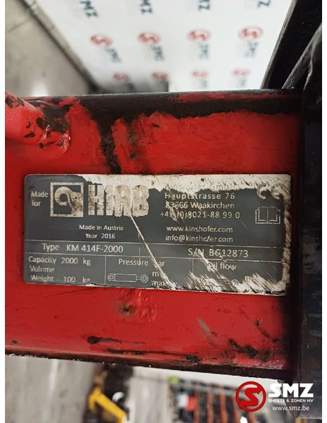 Hiab Occ pallethaak KM414F-2000 Hiab - Attrezzatura per Mezzo di movimentazione: foto 5 Hiab Occ pallethaak KM414F-2000 Hiab - Attrezzatura per Mezzo di movimentazione: foto 5