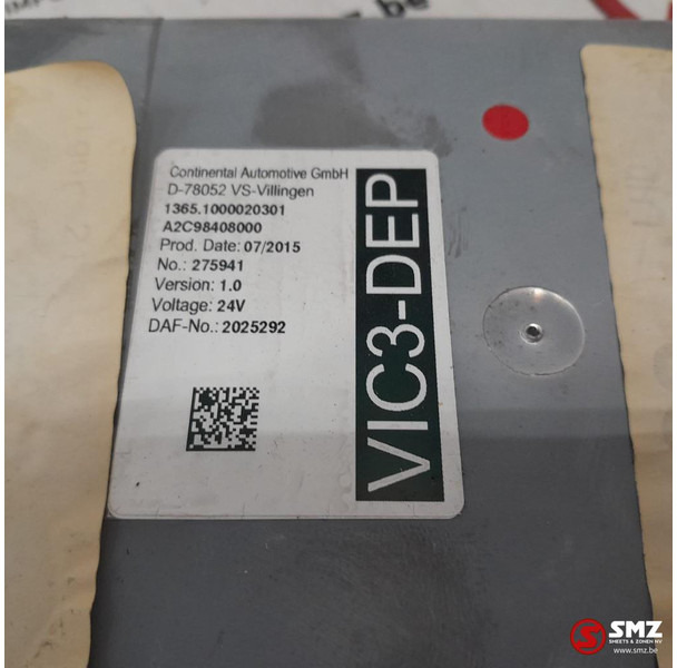 DAF Occ ECU VIC3 regeleenheid DAF - ECU per Camion: foto 5 DAF Occ ECU VIC3 regeleenheid DAF - ECU per Camion: foto 5