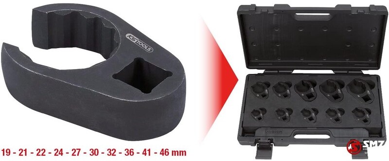 Diversen Open opsteekringsleutelset 19-46 MM 10PCS - Strumento automobilistico: foto 5 Diversen Open opsteekringsleutelset 19-46 MM 10PCS - Strumento automobilistico: foto 5