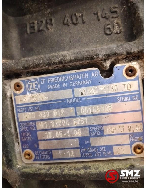 MAN Occ Versnellingsbak MAN 12AS2130TD - Cambio per Camion: foto 5 MAN Occ Versnellingsbak MAN 12AS2130TD - Cambio per Camion: foto 5