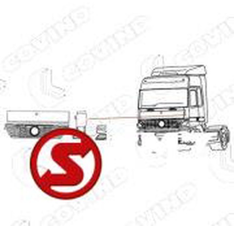 Mercedes-Benz Hoek grille links actros mp1 - Griglia radiatore per Camion: foto 2 Mercedes-Benz Hoek grille links actros mp1 - Griglia radiatore per Camion: foto 2