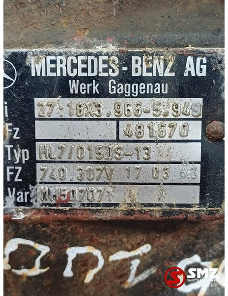 Mercedes-Benz Occ aandrijfas HL7/015DS-13 Mercedes - Semiasse per Camion: foto 5 Mercedes-Benz Occ aandrijfas HL7/015DS-13 Mercedes - Semiasse per Camion: foto 5