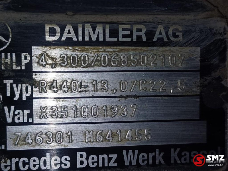 Mercedes-Benz Occ differentiëel R440-13,0 / C22,5 i=4,3 Mercedes - Differenziale per Camion: foto 5 Mercedes-Benz Occ differentiëel R440-13,0 / C22,5 i=4,3 Mercedes - Differenziale per Camion: foto 5