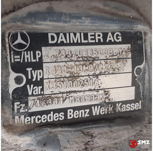 Mercedes-Benz Occ differentiëel R440-13A22.5 i=2,733 Mercedes - Differenziale per Camion: foto 4 Mercedes-Benz Occ differentiëel R440-13A22.5 i=2,733 Mercedes - Differenziale per Camion: foto 4