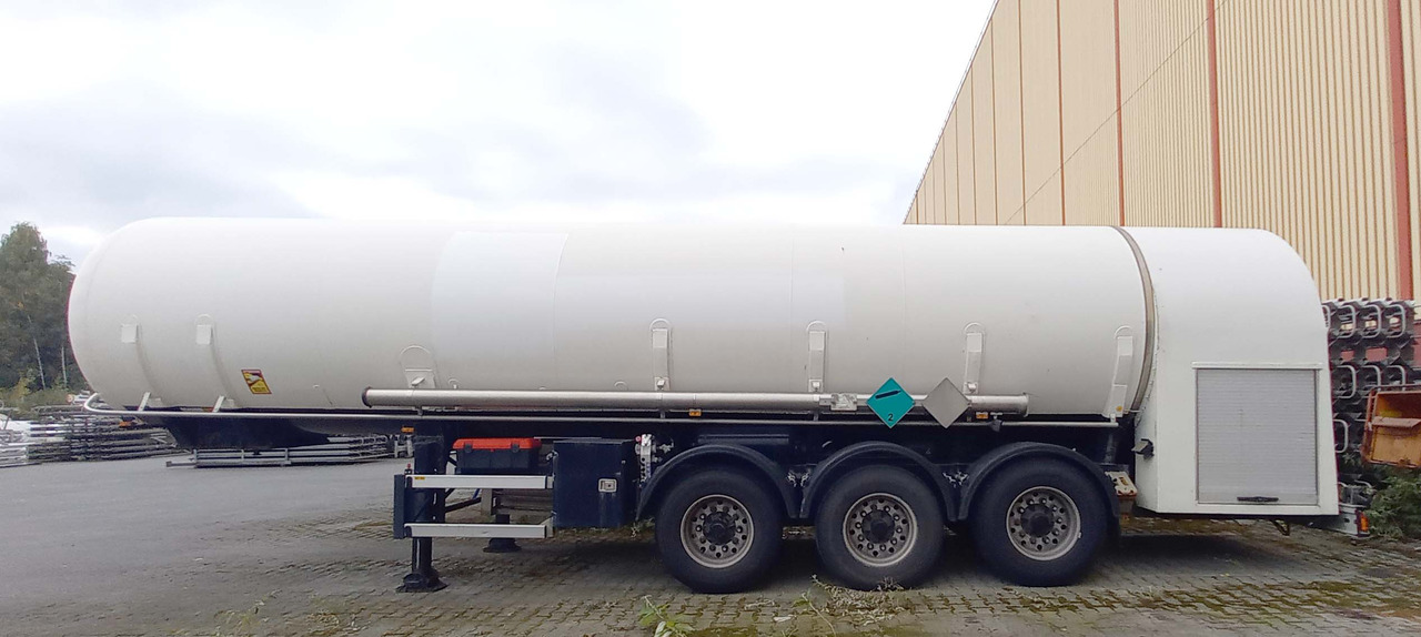GOFA Gas tank semi-trailer cryogenic used for nitrogen, argon, oxygen, LIN, LOX, LAR - Semirimorchio cisterna: foto 3 GOFA Gas tank semi-trailer cryogenic used for nitrogen, argon, oxygen, LIN, LOX, LAR - Semirimorchio cisterna: foto 3