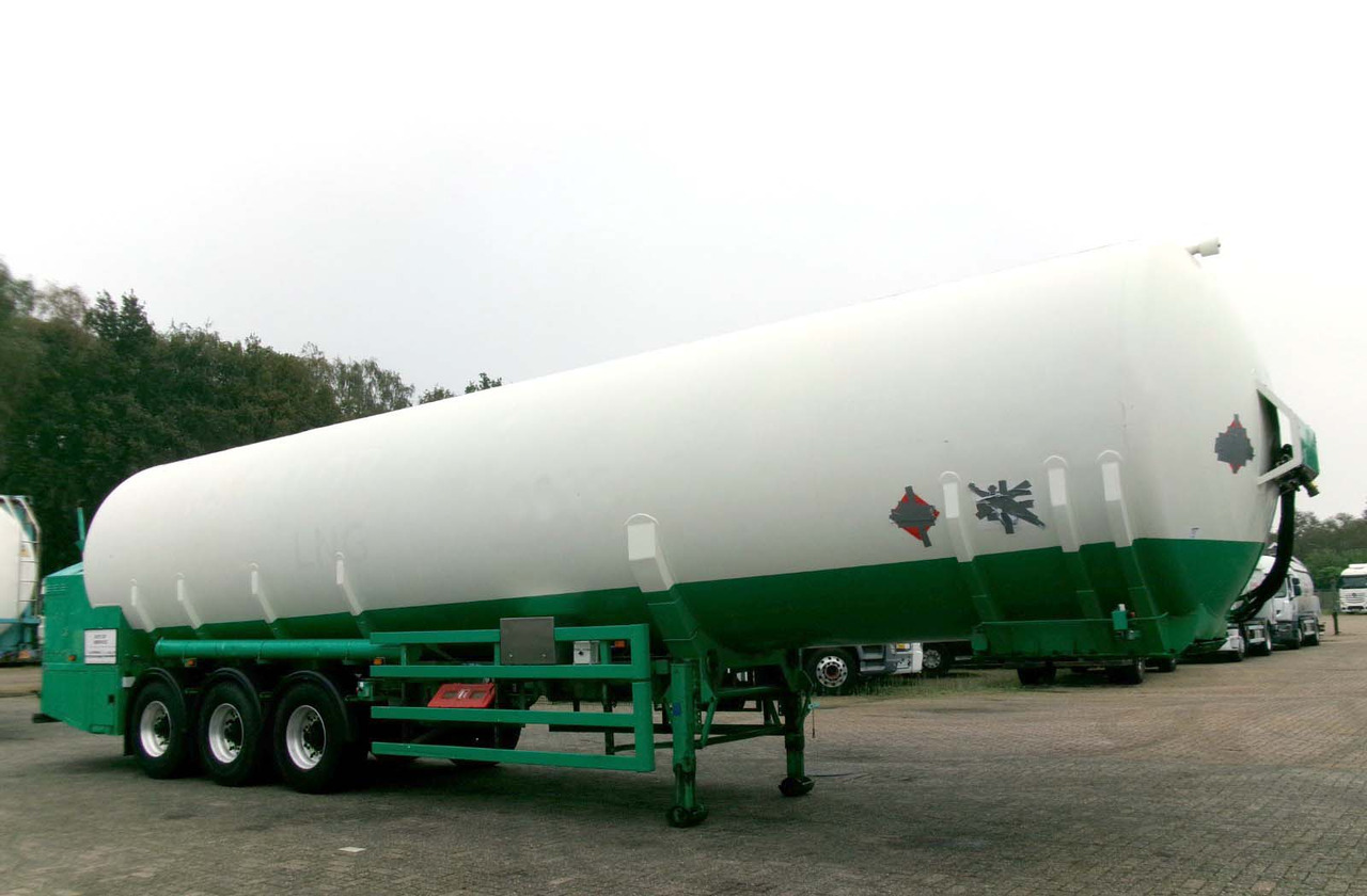 M1 Engineering Gas tank semi-trailer cryogenic used for LNG Methan Methane - Semirimorchio cisterna: foto 1 M1 Engineering Gas tank semi-trailer cryogenic used for LNG Methan Methane - Semirimorchio cisterna: foto 1