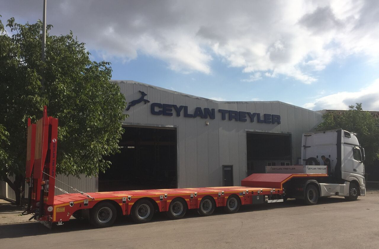 CEYLAN 3 AXLES STANDART & EXTENDABLE LOWBED - Semirimorchio pianale ribassato: foto 4 CEYLAN 3 AXLES STANDART & EXTENDABLE LOWBED - Semirimorchio pianale ribassato: foto 4