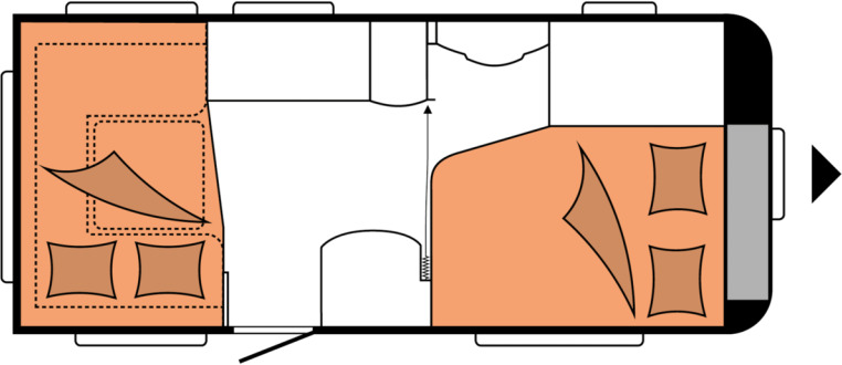DE LUXE 460 UFe - Caravan: foto 2 DE LUXE 460 UFe - Caravan: foto 2