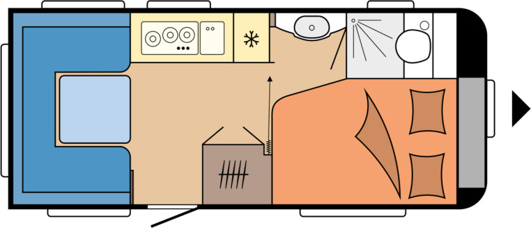 DE LUXE 460 UFe - Caravan: foto 1 DE LUXE 460 UFe - Caravan: foto 1