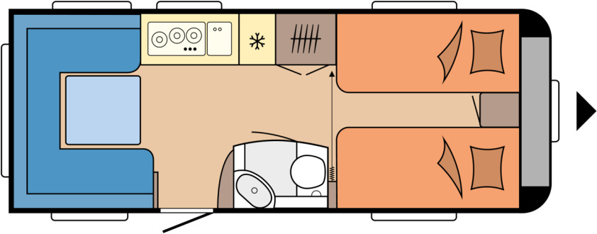 DE LUXE 540 UL - Caravan: foto 1 DE LUXE 540 UL - Caravan: foto 1