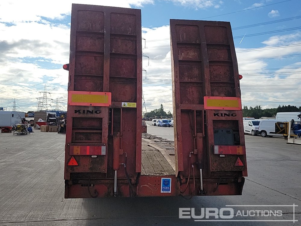 2000 King trailers GTSS44/3-17.5 - Semirimorchio pianale ribassato: foto 4 2000 King trailers GTSS44/3-17.5 - Semirimorchio pianale ribassato: foto 4