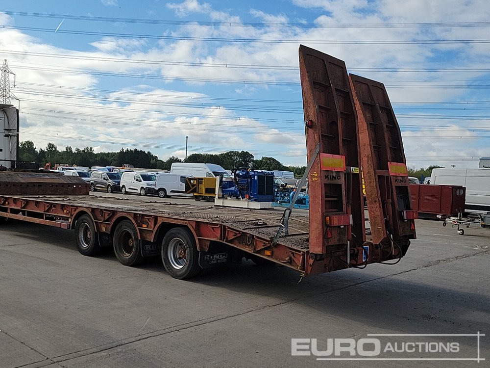 2000 King trailers GTSS44/3-17.5 - Semirimorchio pianale ribassato: foto 3 2000 King trailers GTSS44/3-17.5 - Semirimorchio pianale ribassato: foto 3