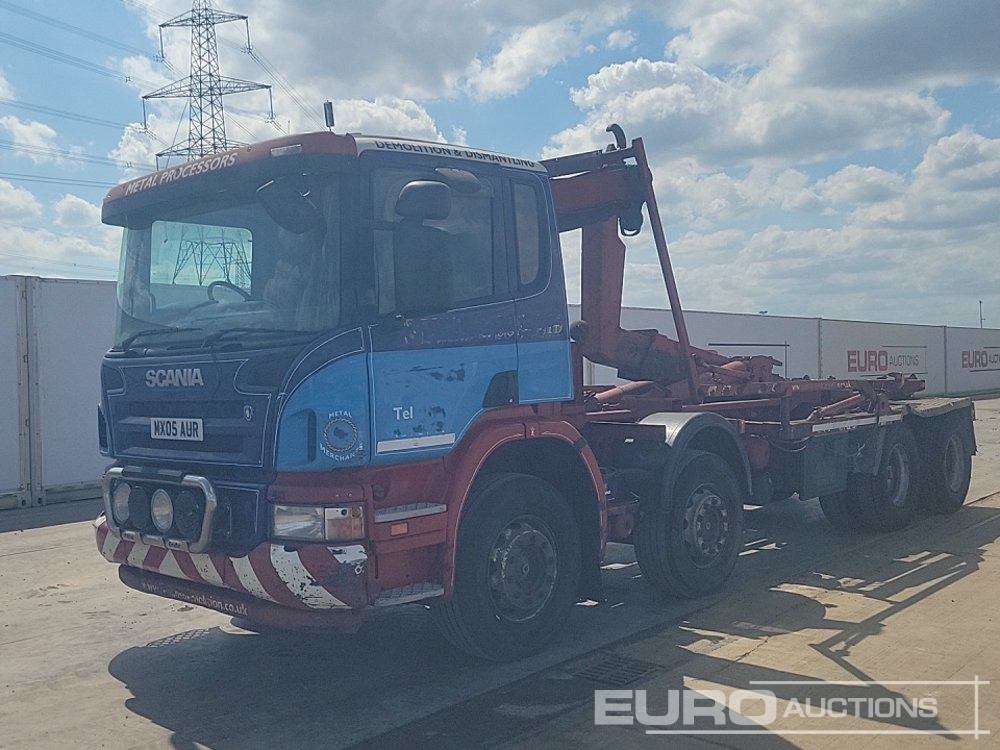2005 Scania P380 - Autocarro scarrabile: foto 1 2005 Scania P380 - Autocarro scarrabile: foto 1