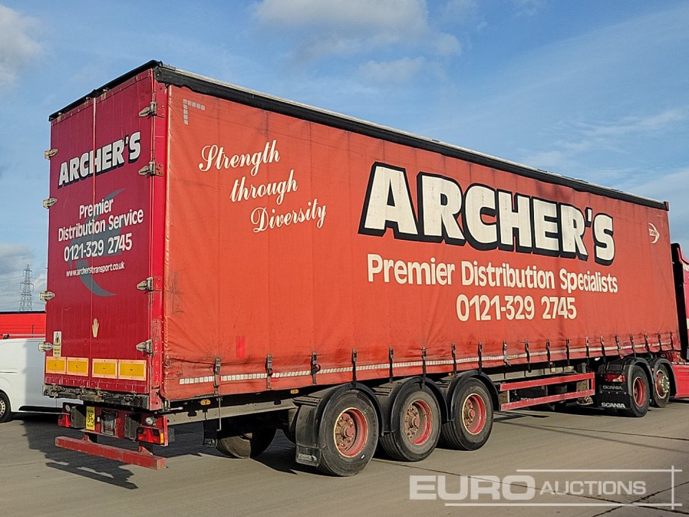 2006 Schmidtz Tri Axle Curtainsider Trailer - Semirimorchio centinato: foto 5 2006 Schmidtz Tri Axle Curtainsider Trailer - Semirimorchio centinato: foto 5