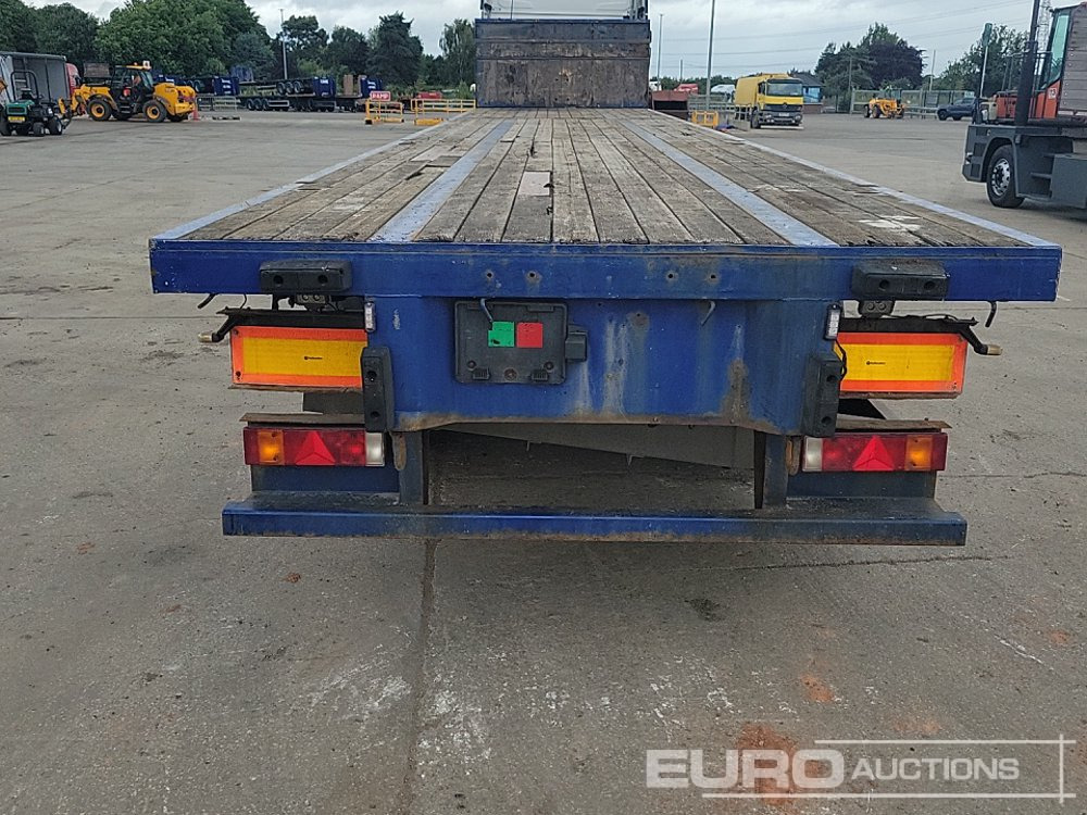2007 SDC Trailer Tri Axle Extendable Flatbed Trailer, Twist Locks, Rear Steer - Semirimorchio cassonato/ Pianale: foto 4 2007 SDC Trailer Tri Axle Extendable Flatbed Trailer, Twist Locks, Rear Steer - Semirimorchio cassonato/ Pianale: foto 4