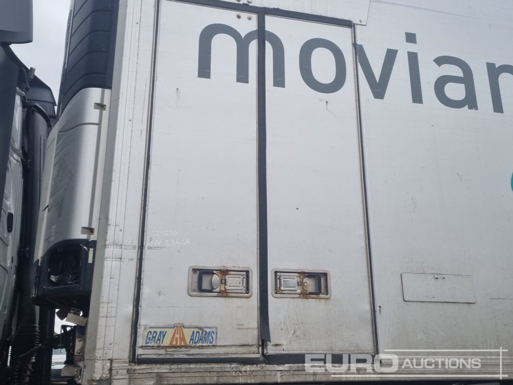 Semirimorchio frigorifero 2008 Gray & Adams Tri Axle Refrigeration Trailer: foto 38