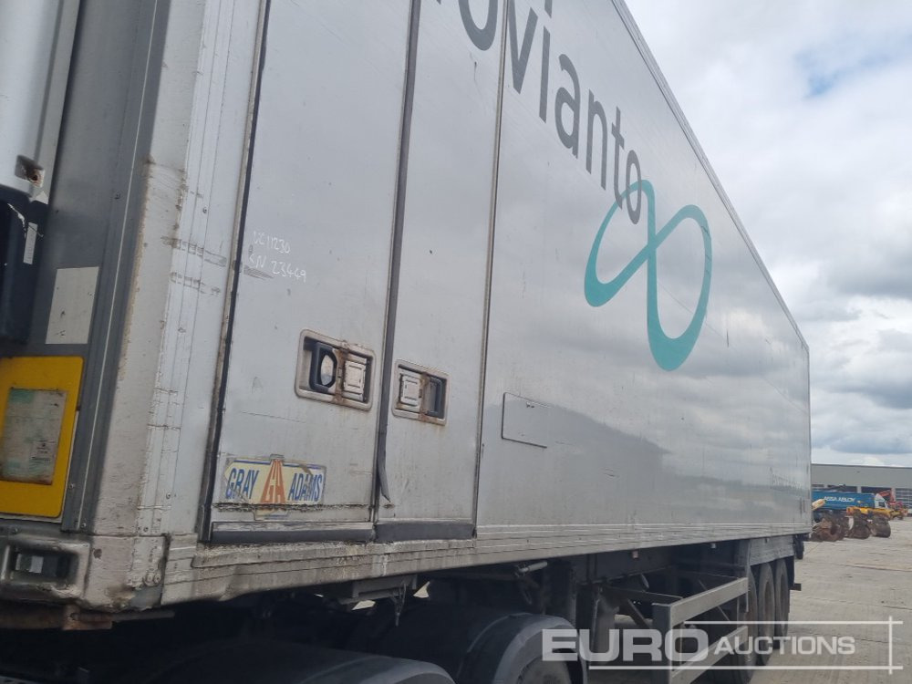 Semirimorchio frigorifero 2008 Gray & Adams Tri Axle Refrigeration Trailer: foto 39